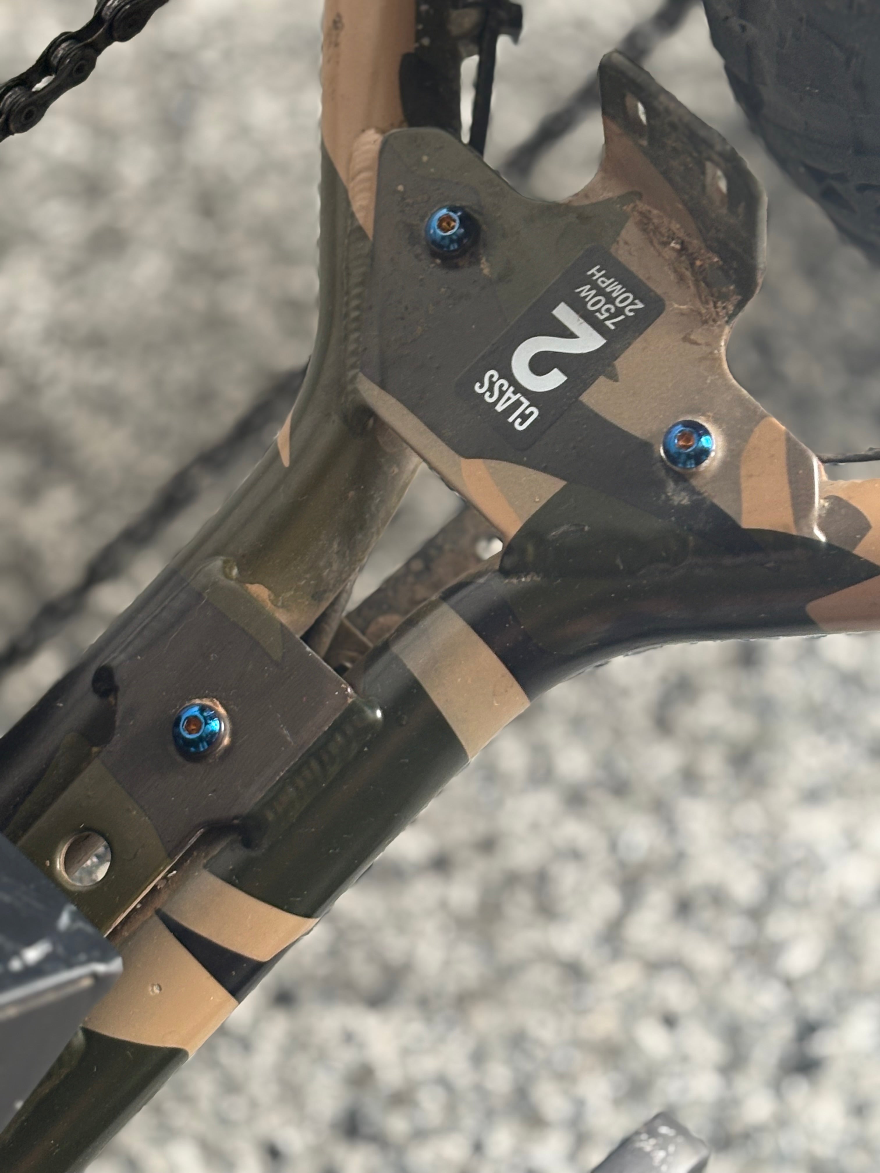 Super 73 frame bolts (8 bolts)