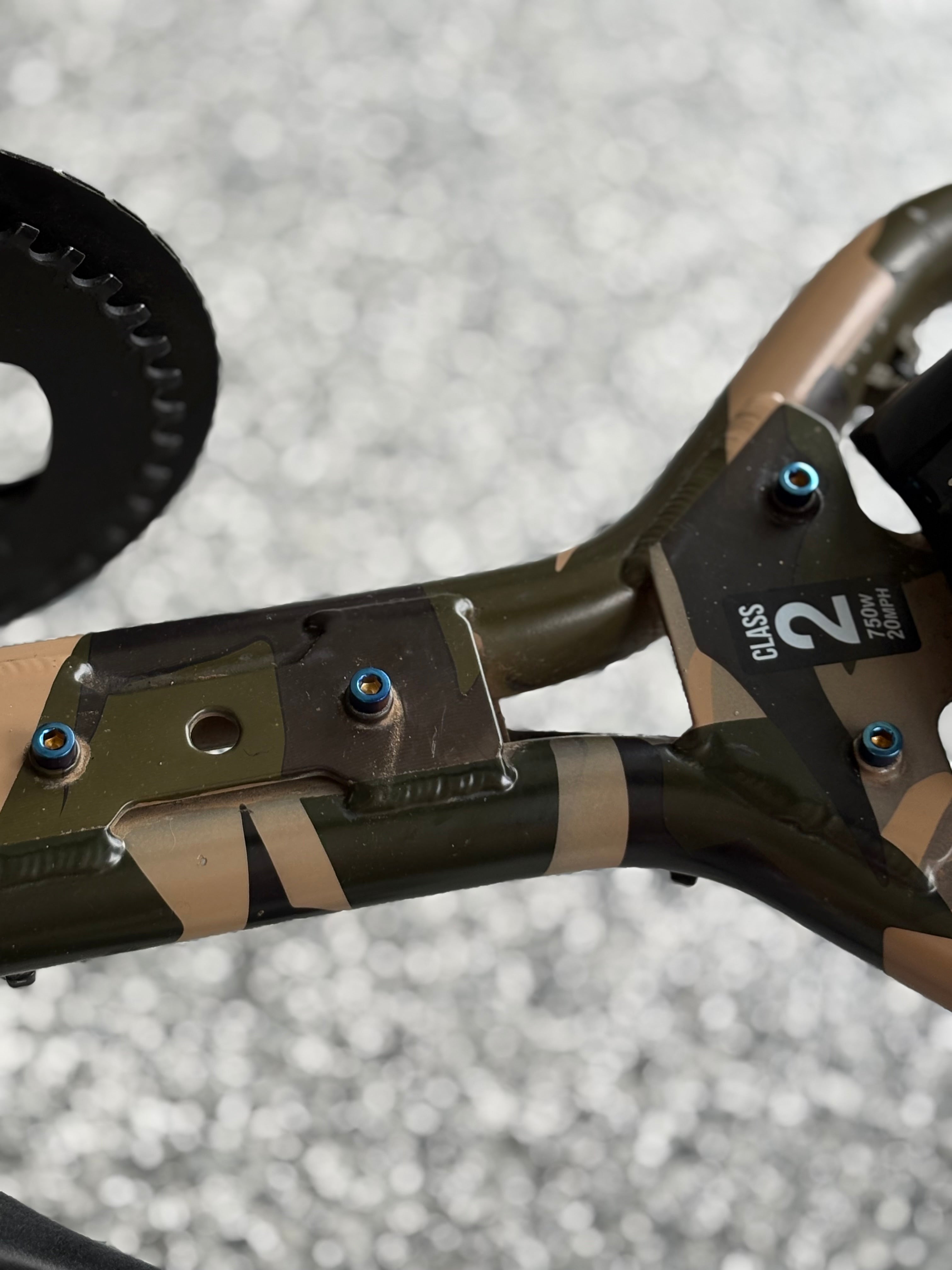 Super 73 frame bolts