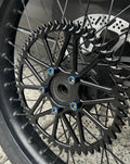 Titanium sprocket bolts